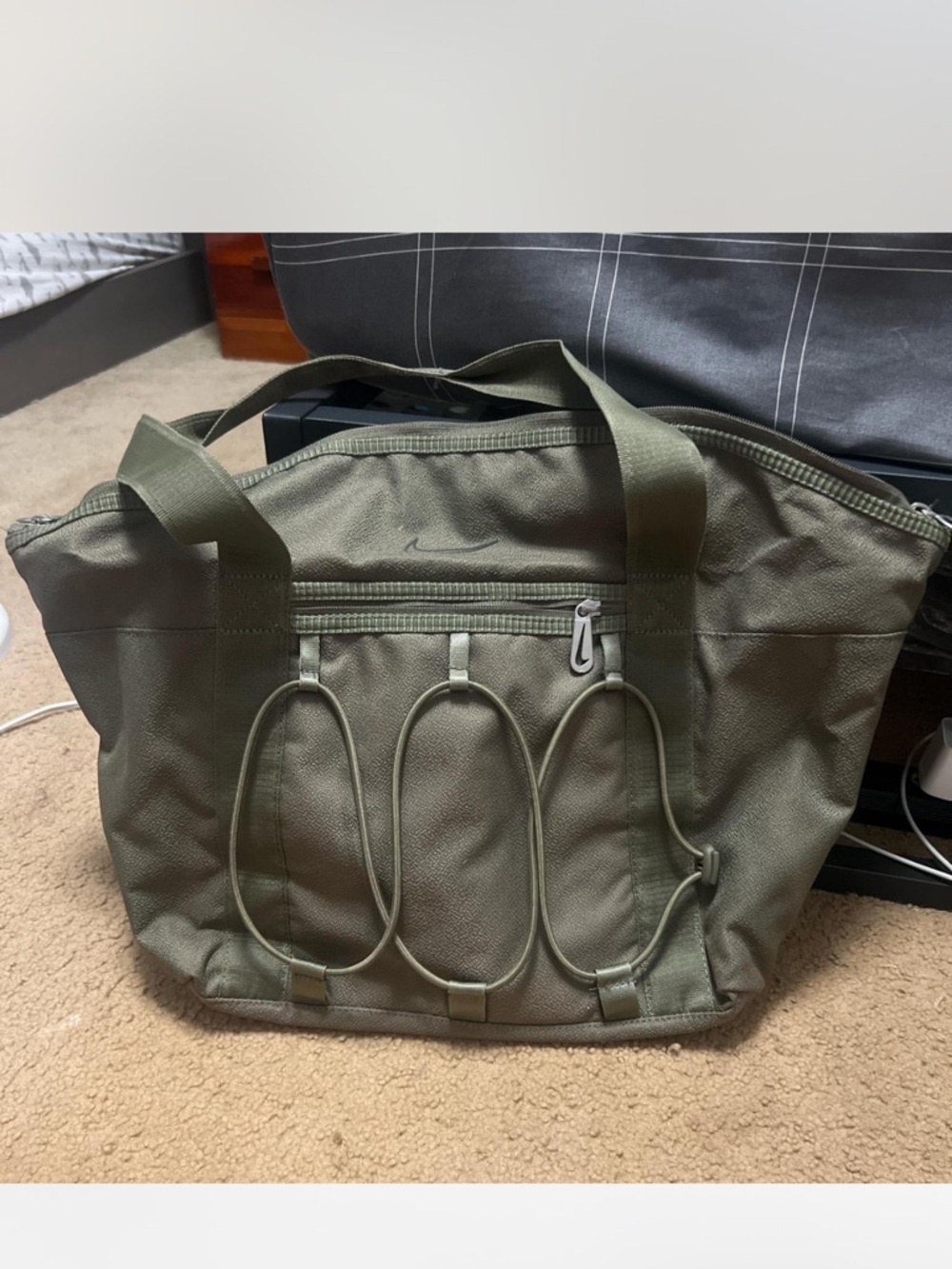 Nike Olive Green Utility Tote
